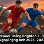Liverpool thắng Brighton