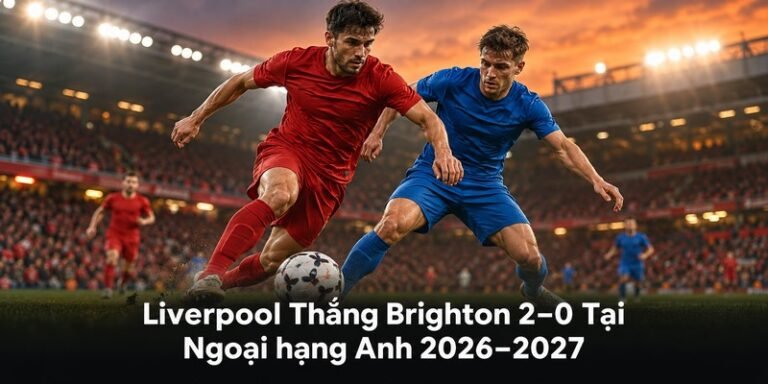 Liverpool Thắng Brighton 2–0 Tại Ngoại hạng Anh 2026–2027